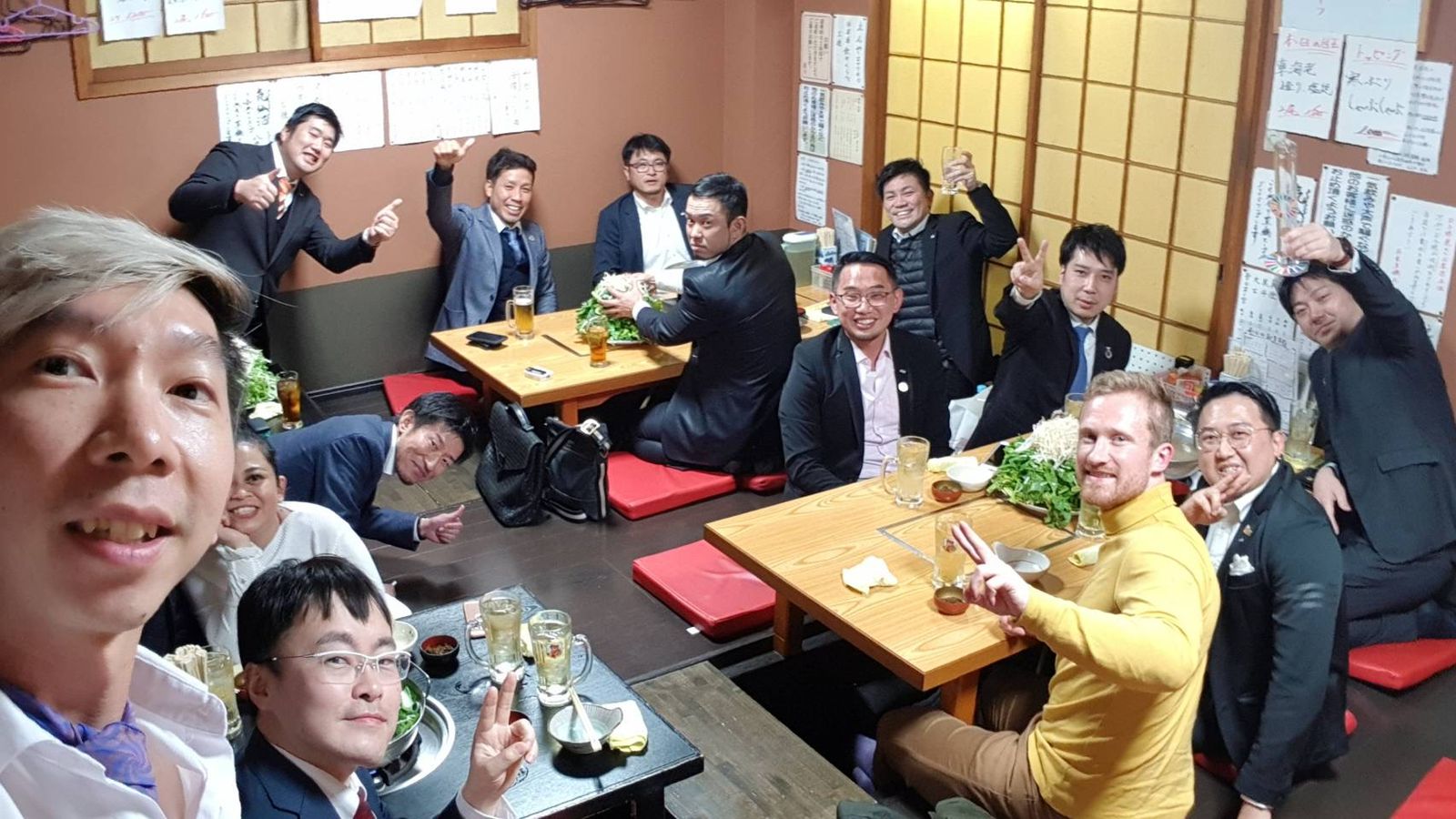 Nomikai Bersama Dengan Sister Chapter JCI Sakai